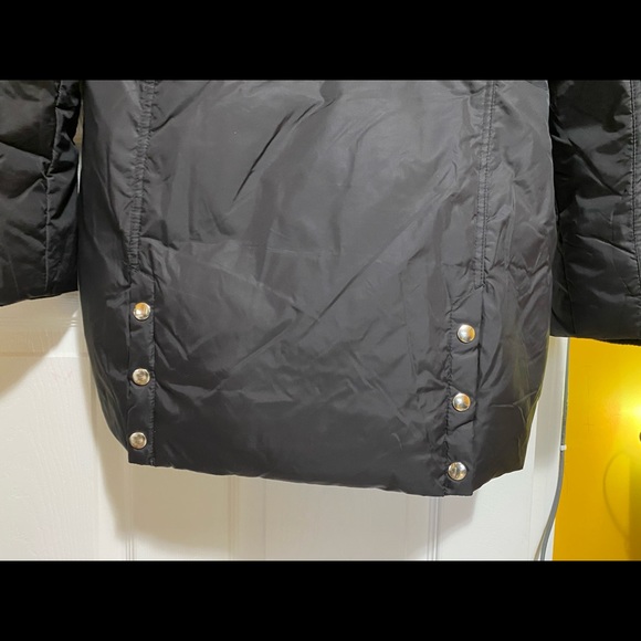 Saks Fifth Ave Black Coat - Picture 10 of 11